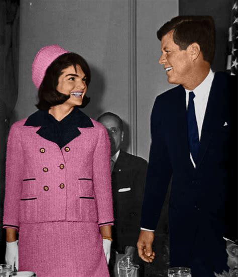 pink chanel suit replica|jackie kennedy funeral dress.